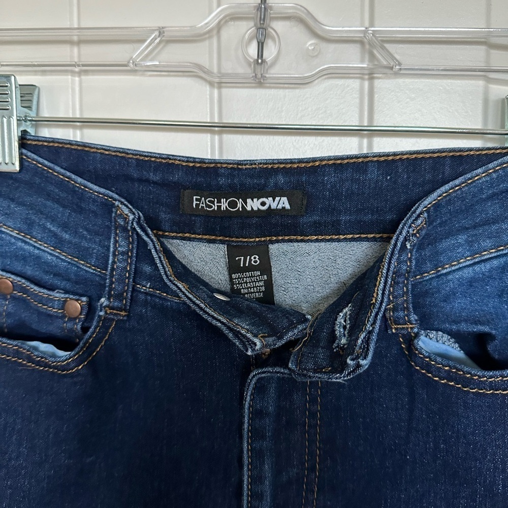 Juniors skinny jeans-Size 7 - Picture 3 of 4